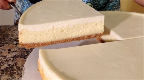 Never mind the sour cream, farmer's cheese, cream cheese, water bath, and worrying about a sunken center. plain cheesecake recipe without sour cream