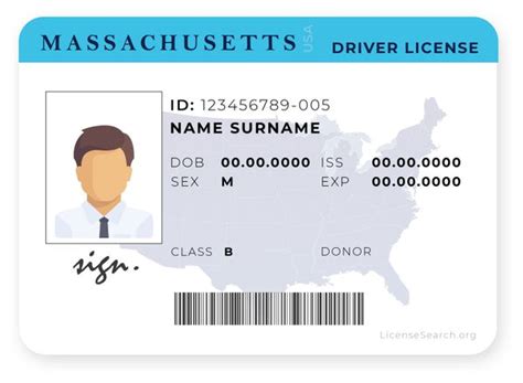 Massachusetts Driver License License Lookup