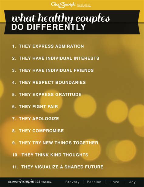 All Relationships Should Share These Qualities What Healthy Couples Do Differently Amplif