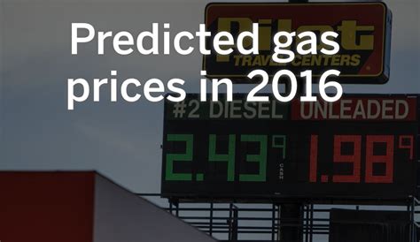 How Low Will Gas Prices Go In 2016