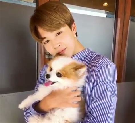 Does Jimin Have A Dog
