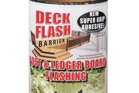 Cofair Products Deck Flash Barrier Professional Deck Builder Waterproofing Framing