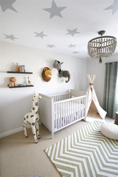 They are designed to prevent any damage to walls or leave behind a sticky residue. Nursery Wall Decals for Gorgeous Baby Room Ideas in Modern ...