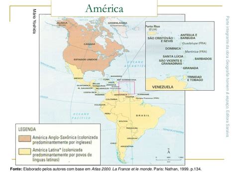 A Regionalização Histórico Social Da América Divide O Continente Em