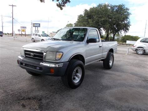 2000 Toyota Tacoma Regular Cab 4wd For Sale In Weatherford Tx