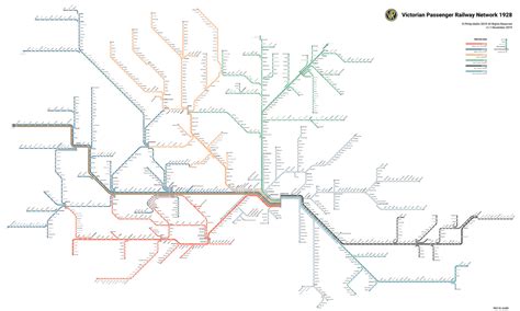 Transit Maps Submission Historical Map Victorian Passenger Rail