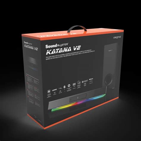Creative Sound Blaster Katana V2 Neuauflage Der Gaming Soundbar