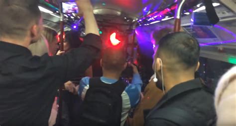 Police Shut Down Underground Tube Train Rave In London Video Rave Jungle