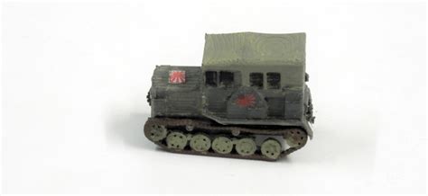 Copy Of Type 98 Shi Ke Japanese Artillery Tractor Closed Scale 187