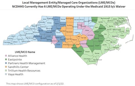 Local Management Entities Lmes Consolidating In North Carolina