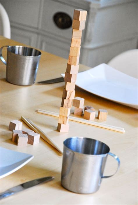 Family Chic Stacking Game for table | Dinner table games ...