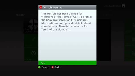 My Xbox 360 Gets Console Banned After Playing Call Of Duty