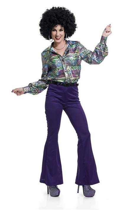 Womens Disco Shirt Hollywood Costumes