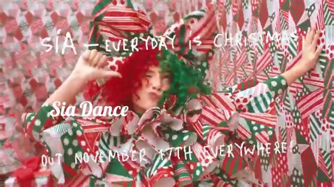 Sia Everyday Is Christmas Teaser Youtube