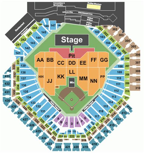 Suntrust Park Seating Chart Concert Awesome Home