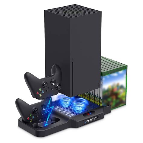 Fastsnail Vertical Cooling Stand With Cooling Fan For Xbox Series X