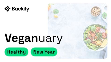 Kickstart The New Year with Veganuary - Backify
