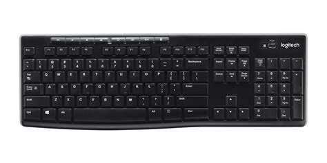 Logitech K270 Full Size Wireless Keyboard Black Dfestore