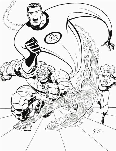 Darwyn Cooke And Bruce Timm — Fantastic Four By Bruce Timm Bruce Timm