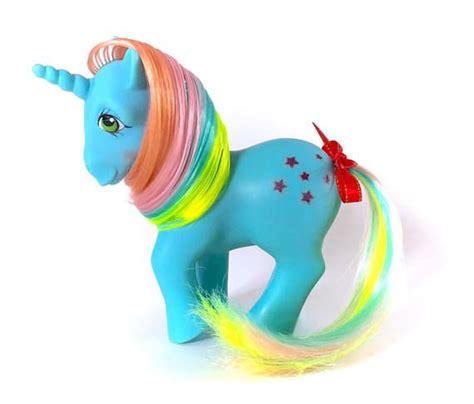 G1 My Little Pony Starflower 1984 Blue Unicorn Ponies Rainbow Etsy