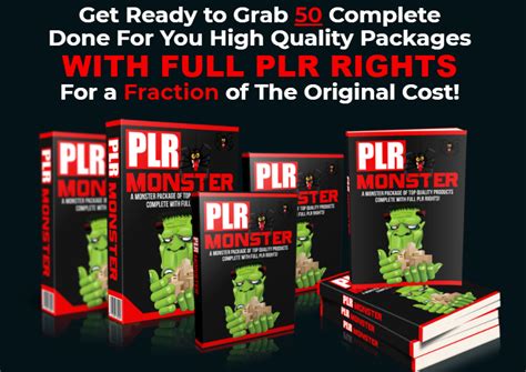 Plr Monster 50 Plr Blowout Review And Plr Monster Oto Upsell By Dave