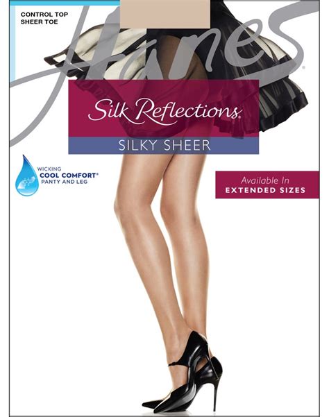 Hanes Silk Reflections Control Top Pantyhose 1a0013