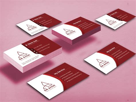 Freelancer Business Card Design Techmix