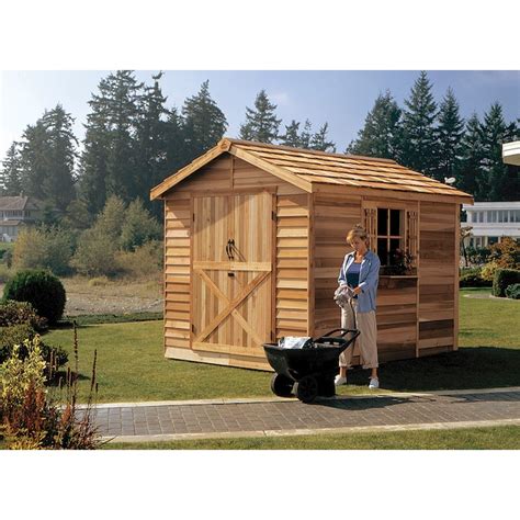 Cedarshed 6 Ft X 6 Ft Rancher Gable Cedar Wood Storage Shed