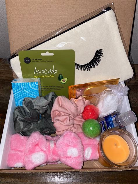 Self Care Kits Spa Boxes Spa T Box Mental Health Box Etsy