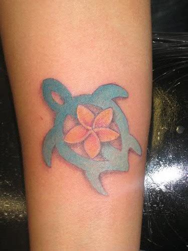 Check spelling or type a new query. Honu Tattoo with Plumeria tattoo by Jon Poulson | Honu Tatto… | Flickr