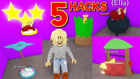 Roblox game, adopt me, is enjoyed by a community of over 30 million players across the world. 7 ADOPT ME BUILDING HACKS FOR YOUR PETS - YouTube