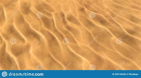 3d Realistic Desert Sand Ground Rendered Texture Background Image Stock