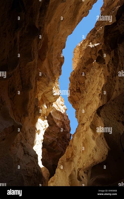Deep Ravine In Negev Desert In Israel Stock Photo Alamy