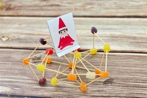 Build The Tallest Shelf For The Elf Stem Challenge Stem Challenges Christmas Kindergarten