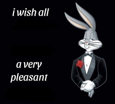 Bugs Bunny Meme Template I Wish All My XXX Hot Girl