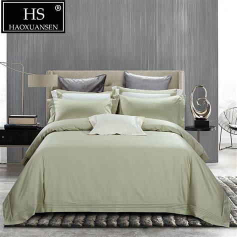 Luxury High End 650 Thread Count Embroidery 4pcs Bedding Set 100