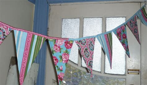 Fabric Buntings And Other Creations Some New Fabric Buntings