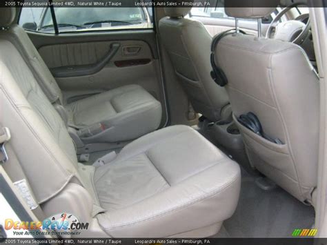 Taupe Interior 2005 Toyota Sequoia Limited 4wd Photo 18