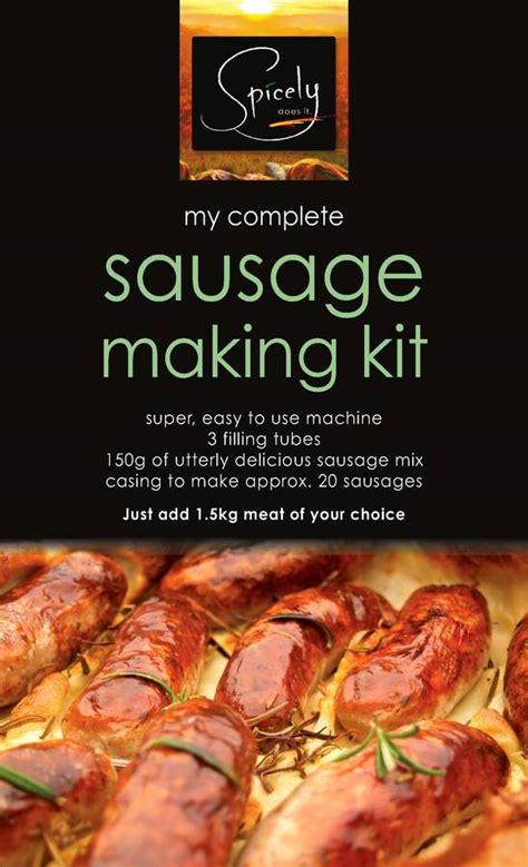 Make Your Own Sausages With Machine By Designa Sausage And Spicely Does