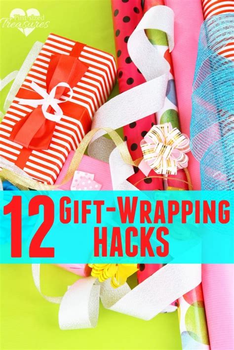 12 Genius Christmas T Wrapping Hacks You Need Now · Pint Sized