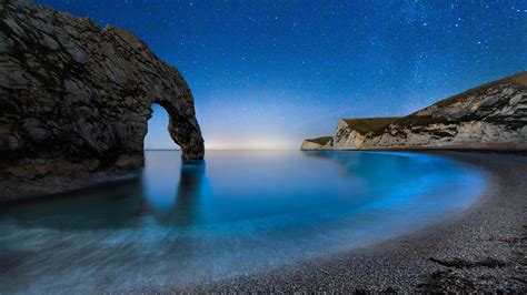 Start your search now and free your phone. Wallpaper Durdle Door, 5k, 4k wallpaper, beach, night ...