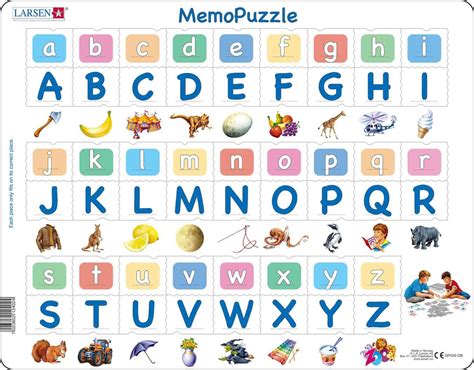 Maxi Puzzle Alphabet 26 Upper And Lower Case Letters English Larsen