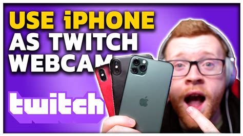 How To Use Your Iphone As A Streaming Camera On Twitch Streamlabs Obs Get On Stream