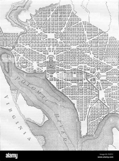 Washington Dc Layout Map