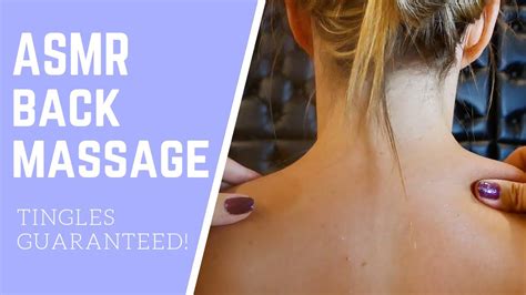 Top 5 ASMR Back Massage For Relaxation Tingles 2019 YouTube