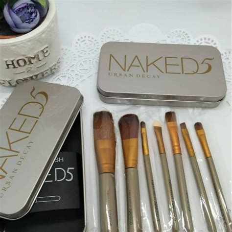Jual Kuas Makeup Naked Kaleng Isi 7pcs Shopee Indonesia