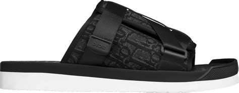 Dior Black Oblique Alpha Sandals Inc Style