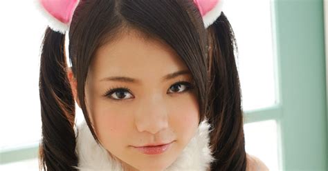 Kana Tsuruta Japanese Gravure Idol Sexy Pink Cat Dress Fashi Erofound
