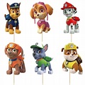 24 pieces Paw Patrol Cake/Cupcake toppers New | Etsy in 2021 | Paw ...