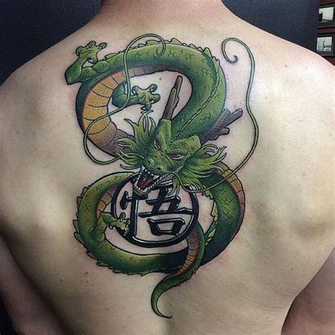 Great selection of dragon ball at affordable prices! Dragon Shenron Back Tattoo | Amazing Tattoo Ideas